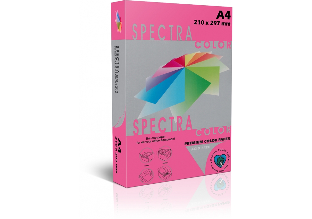 Папір A4 500 арк, 75 г/м², неон малиновий Sinarspectra 350