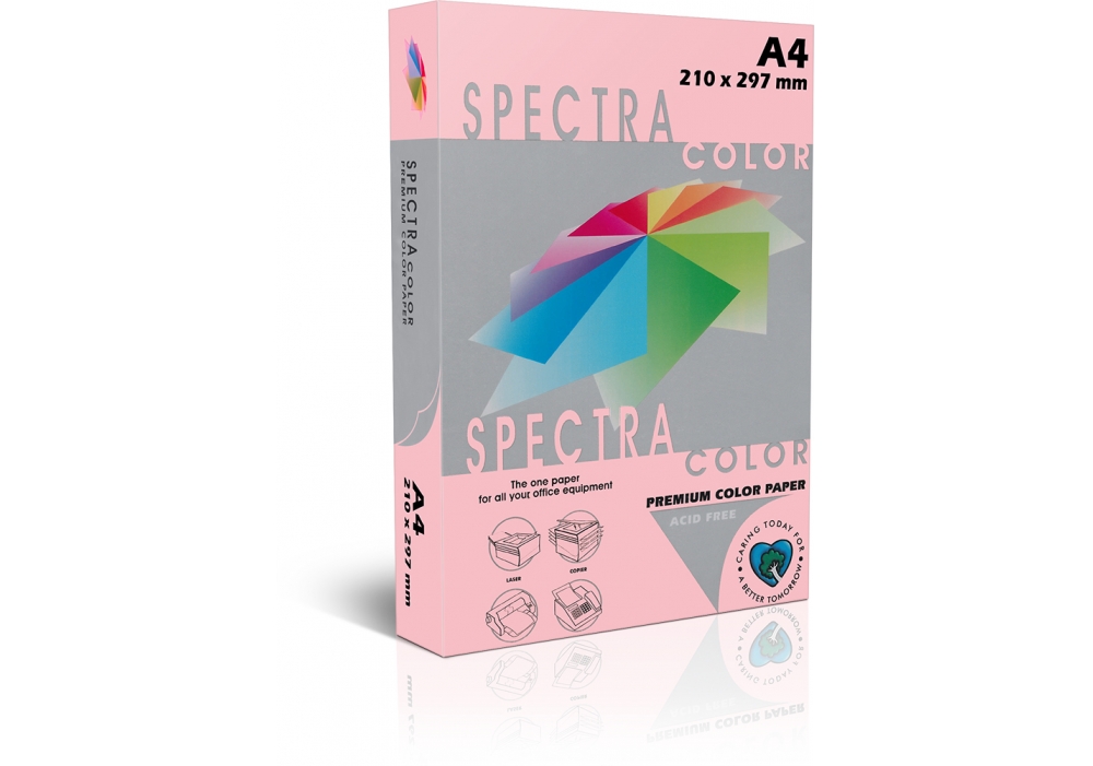 Бумага А4 500 л, 75 г/м², Pink 170 (розовый) Sinarspectra 170