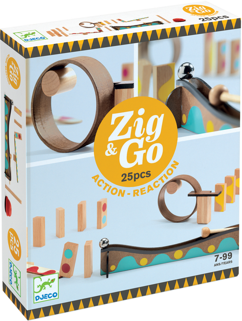 Конструктор Zig & Go (25 дет) DJECO, DJ05642