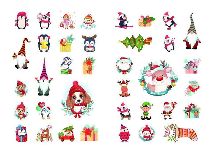Книга Веселые игры для дошкольников: Christmas sticker book. Елочка (у) 2