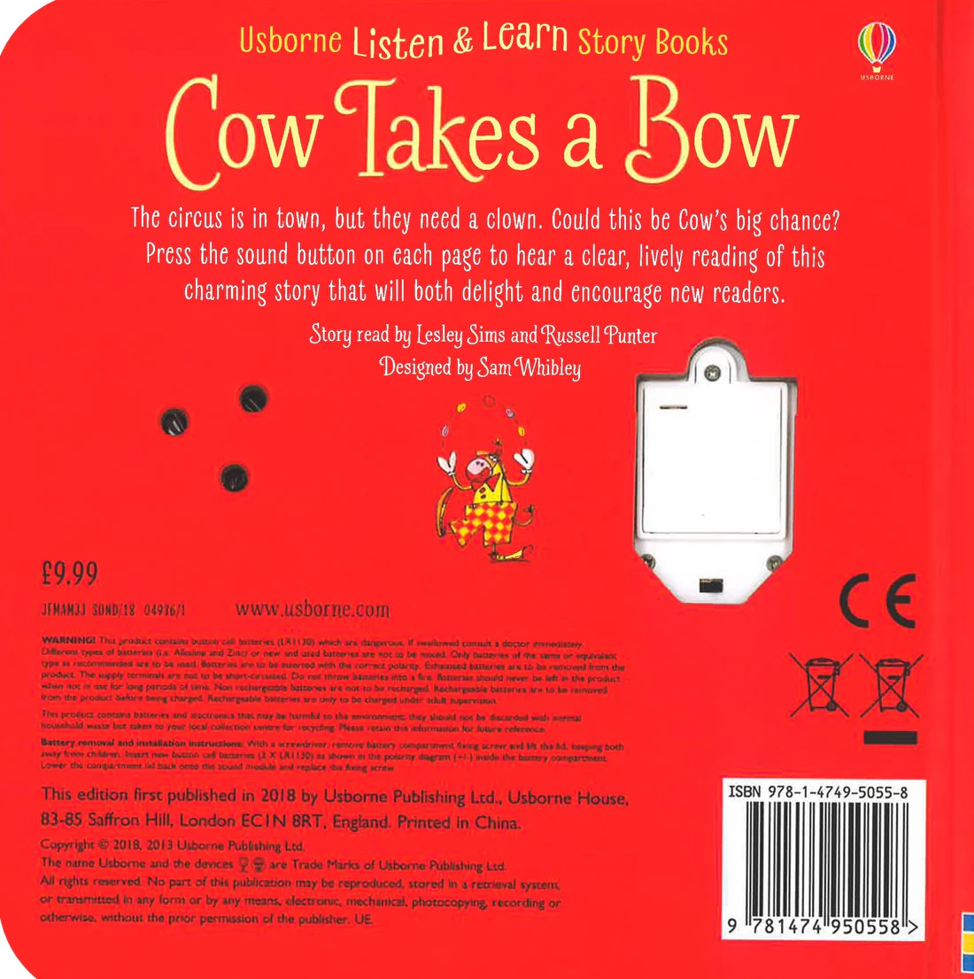 Книга "Cow takes a bow" (а) (0558) 1