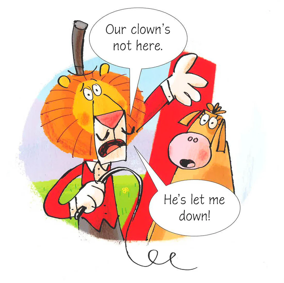 Книга "Cow takes a bow" (а) (0558) 4