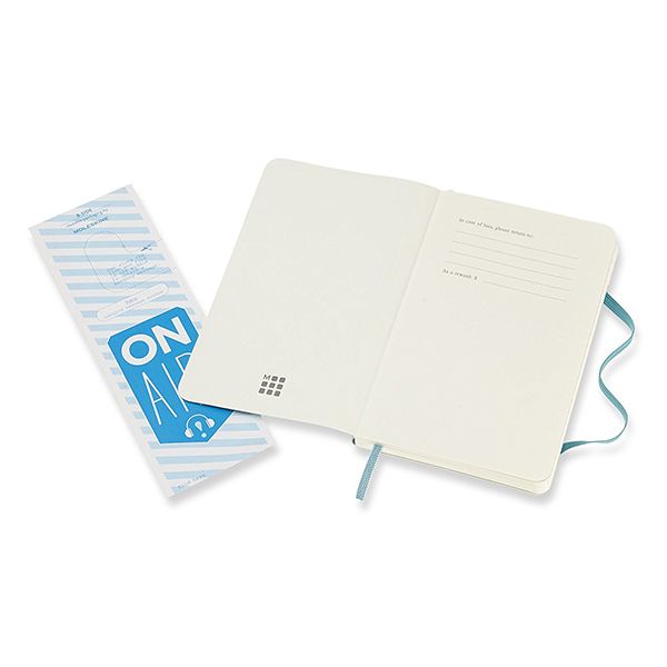 Записник Океанський Синій кишеньковий лінійка, Moleskine Classic, QP611B35 2