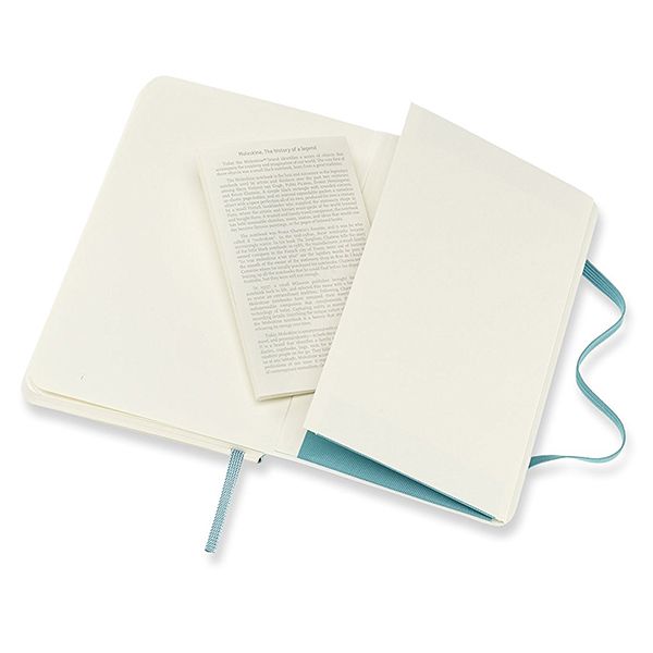 Записник Океанський Синій кишеньковий лінійка, Moleskine Classic, QP611B35 4