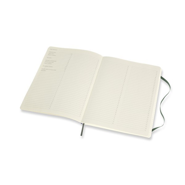 Записник Лісовий зелений м`який недатований великий, Moleskine PRO, PROPFNTB4SK19 3