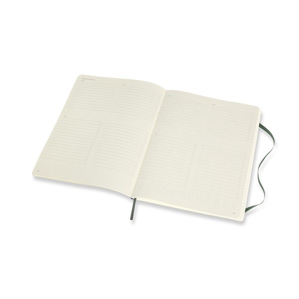 Записник Лісовий зелений м`який недатований великий, Moleskine PRO, PROPFNTB4SK19 4