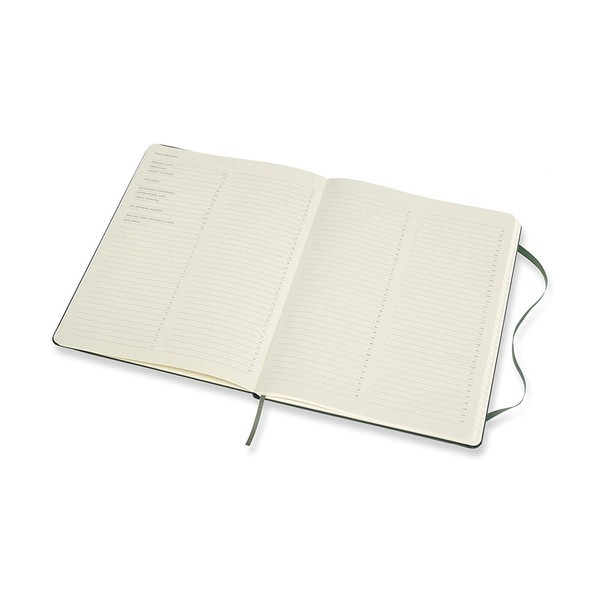 Записник Лісовий зелений недатований великий, Moleskine PRO, PROPFNTB4HK19 3