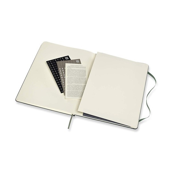 Записник Лісовий зелений недатований великий, Moleskine PRO, PROPFNTB4HK19 7