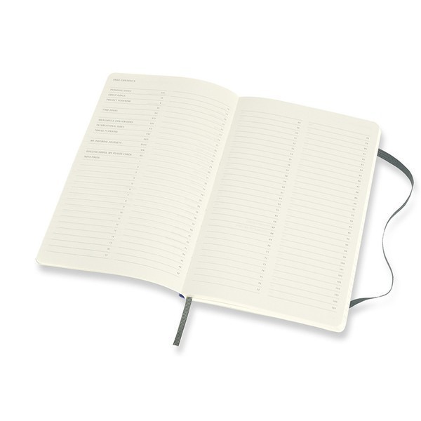 Записник недатований Лісовий зелений м`який середній, Moleskine PRO, PROPFNTB3SK19 3