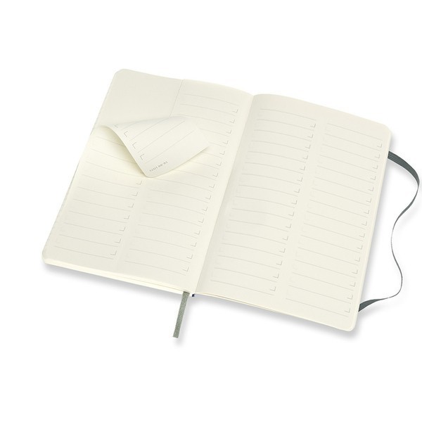 Записник недатований Лісовий зелений м`який середній, Moleskine PRO, PROPFNTB3SK19 6