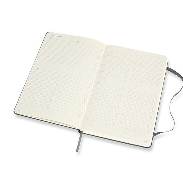 Записник недатований Лісовий зелений середній, Moleskine PRO, PROPFNTB3HK19 4