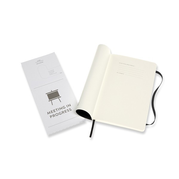 Записник недатований Чорний м`який середній, Moleskine PRO, PROPFNTB3SBK 2