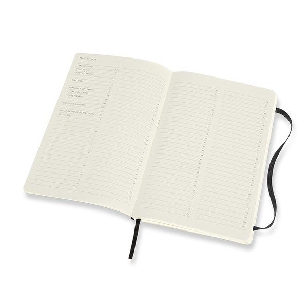 Записник недатований Чорний м`який середній, Moleskine PRO, PROPFNTB3SBK 3