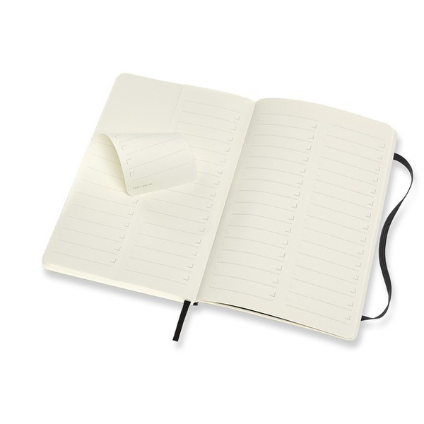 Записник недатований Чорний м`який середній, Moleskine PRO, PROPFNTB3SBK 7