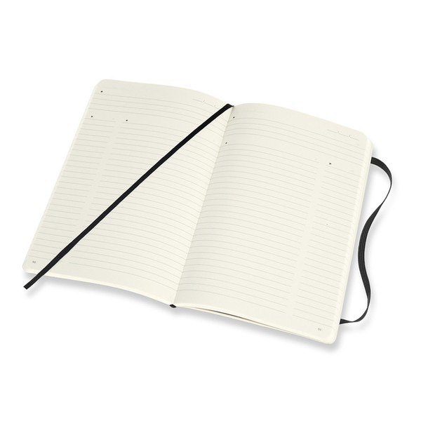 Записник недатований Чорний м`який середній, Moleskine PRO, PROPFNTB3SBK 6