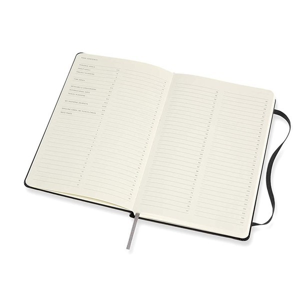 Записник недатований Чорний середній, Moleskine PRO, PROPFNTB3HBK 3