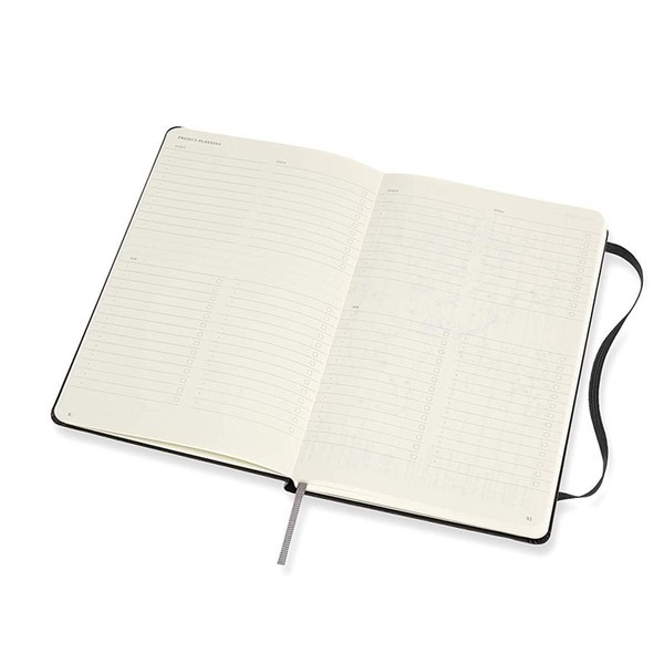 Записник недатований Чорний середній, Moleskine PRO, PROPFNTB3HBK 4