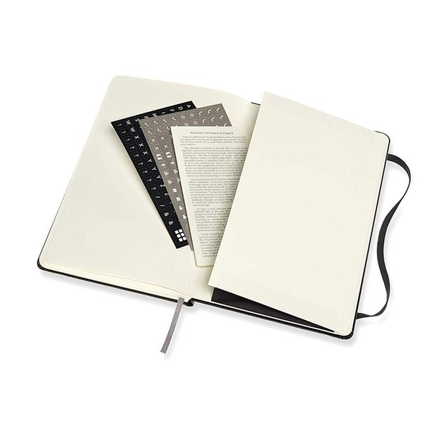 Записник недатований Чорний середній, Moleskine PRO, PROPFNTB3HBK 7