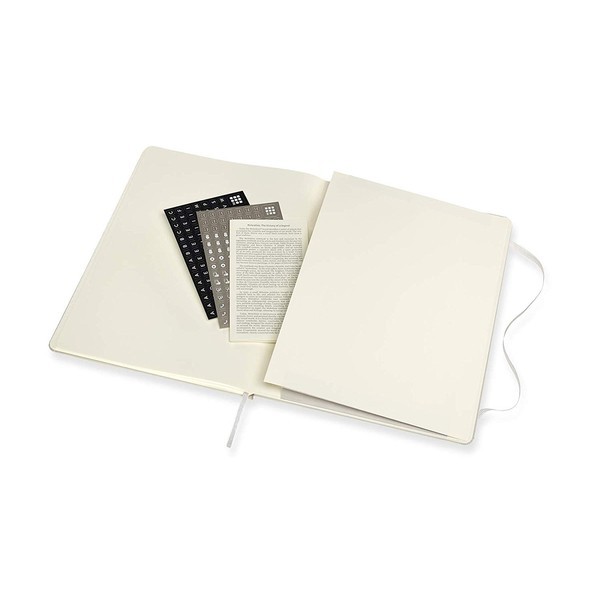 Записник Сірий недатований великий, Moleskine PRO, PROPFNTB4HG24 7