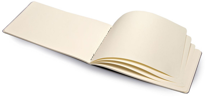 Записник Чорний середній для нарисів, Moleskine Art Cahier, ARTSKA3 1