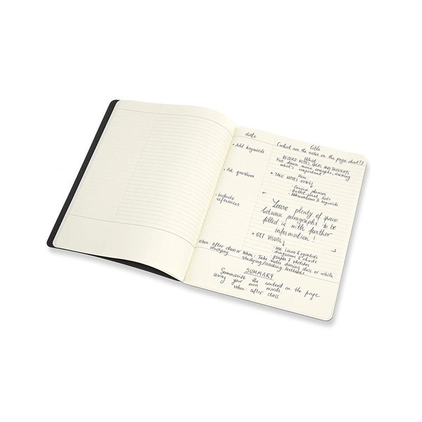Блокнот Черный,беж большой Subject, Moleskine Cahier, CH4STNB 4