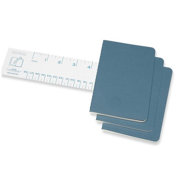 Записник Жвавий Блакитний кишеньк. нелінований, Moleskine Cahier, CH013B44 2