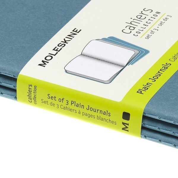 Записник Жвавий Блакитний кишеньк. нелінований, Moleskine Cahier, CH013B44 4