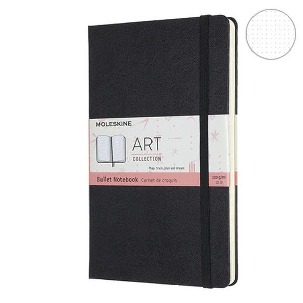 Записник Чорний середній, Moleskine Art Bullet, ARTBULNT3