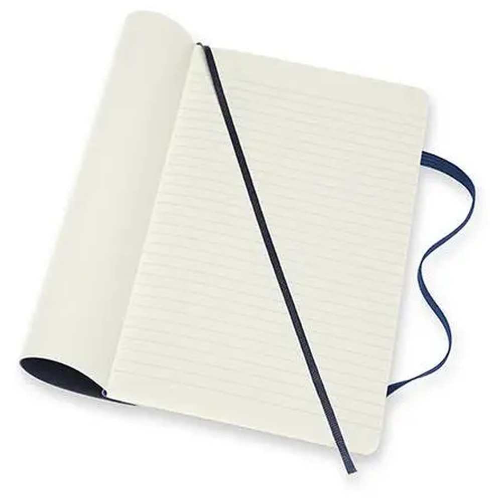 Записник Сапфір м’який середній лінійка/нелінований, Moleskine Classic, NB313SB20 2
