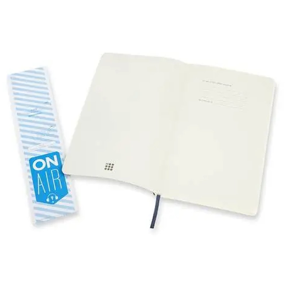 Записник Сапфір м’який середній лінійка/нелінований, Moleskine Classic, NB313SB20 3