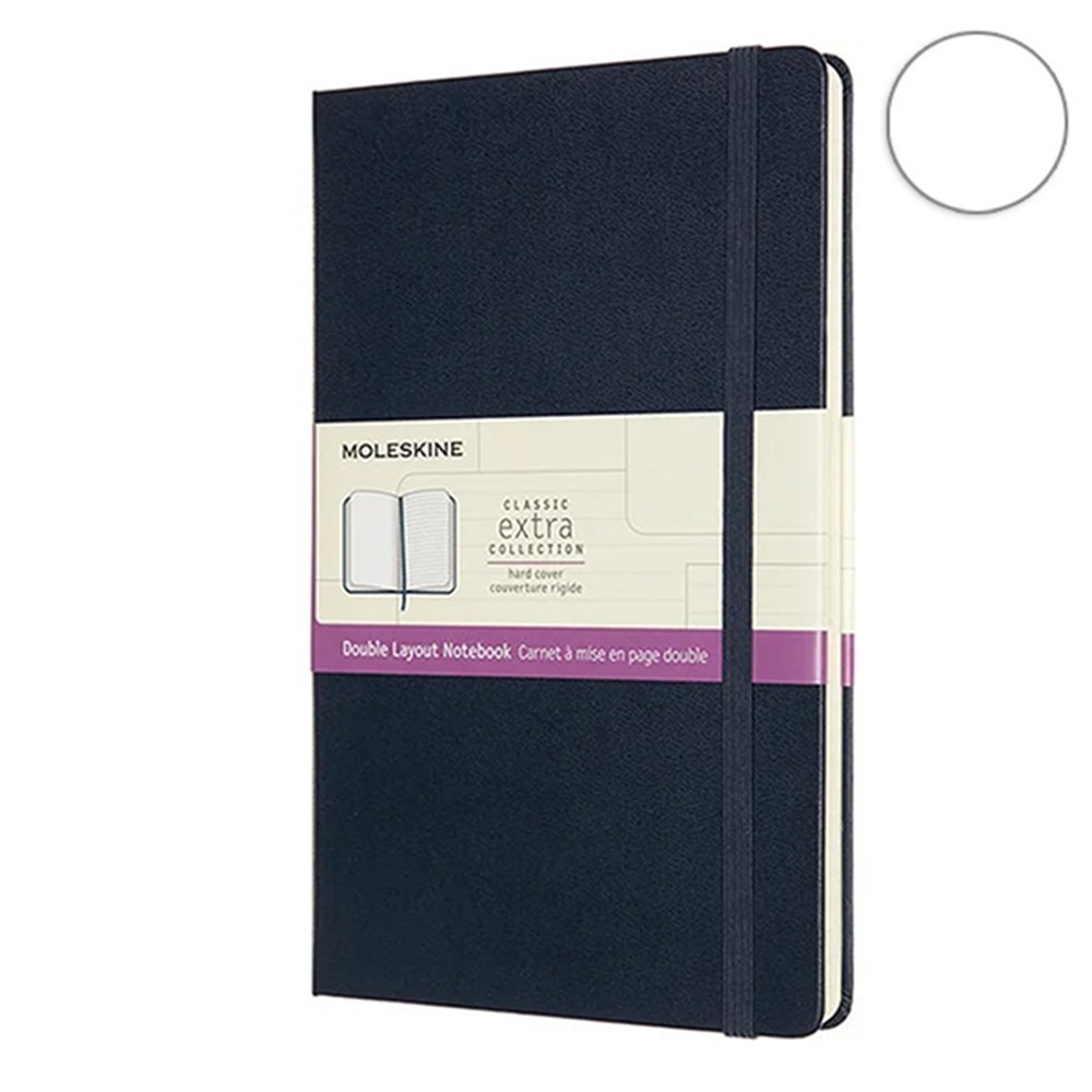 Записник Сапфір середній лінійка/нелінований, Moleskine Classic, NB313HB20
