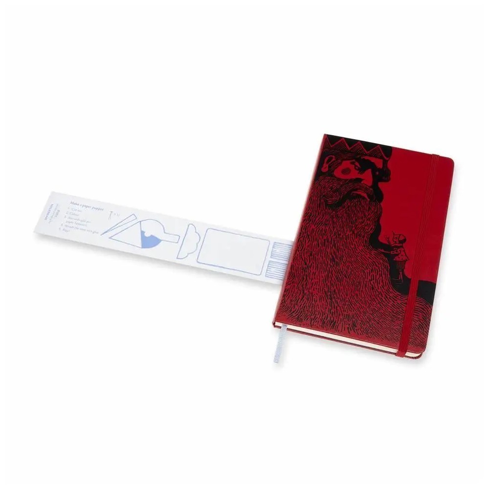 Записник Червоний середеій нелінований, Moleskine Pinocchio, LEPIQP062D 2