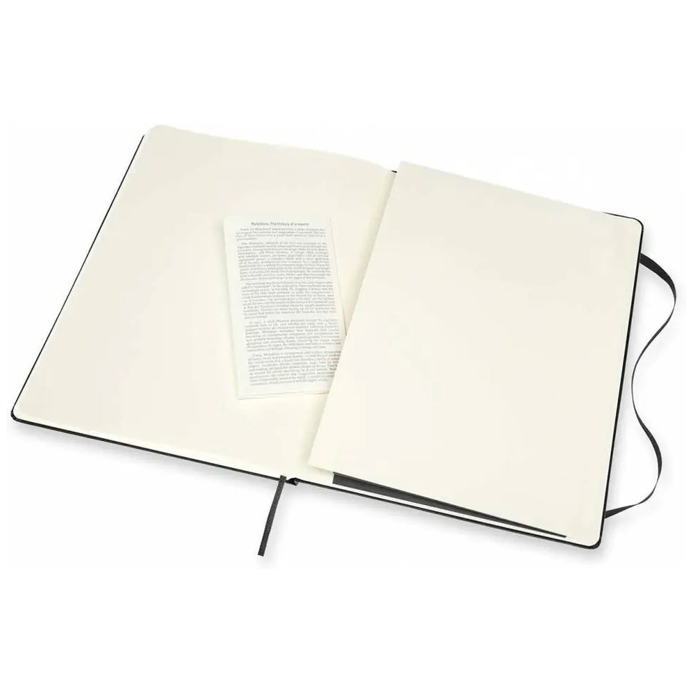 Записник Чорний великий лінійка/нелінований, Moleskine Classic, NB413HBK 3