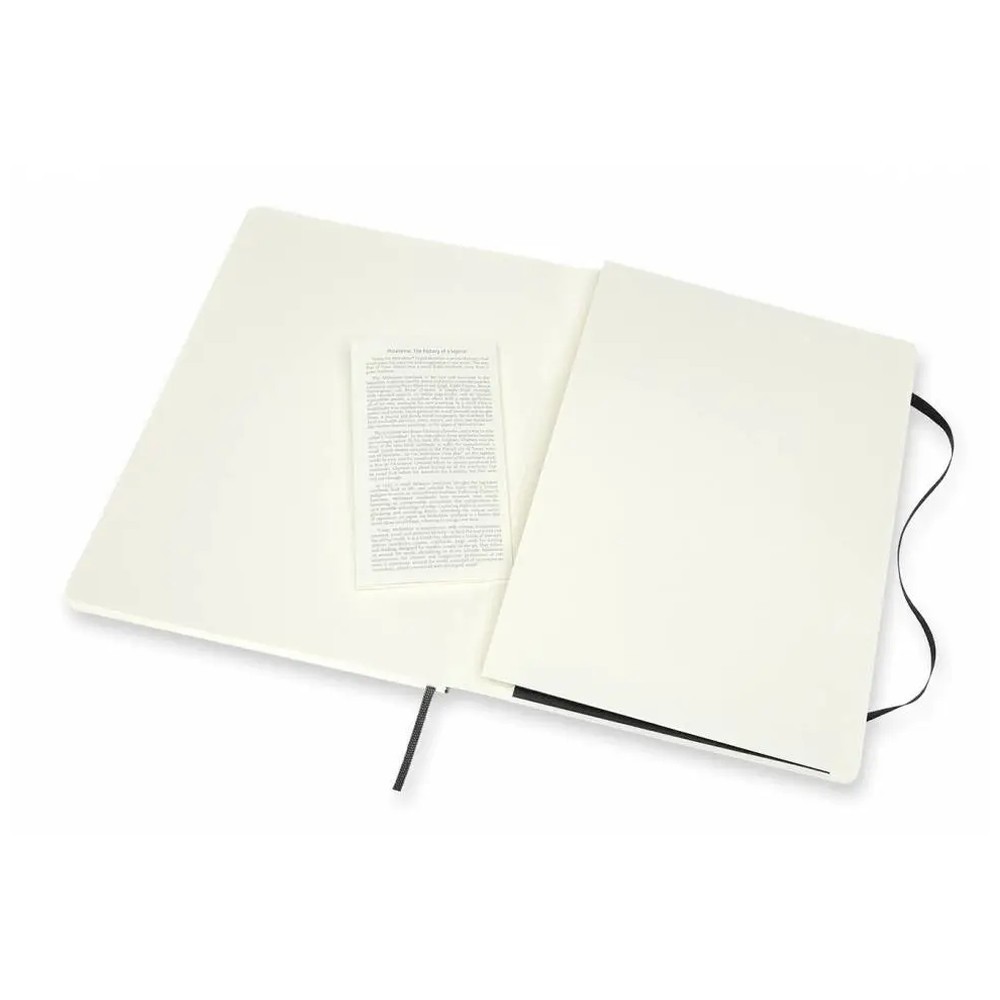Записник Чорний м’який великий лінійка/нелінований, Moleskine Classic, NB413SBK 4