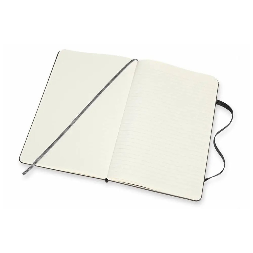Записник Чорний середній лінійка/нелінований, Moleskine Classic, NB313HBK 3