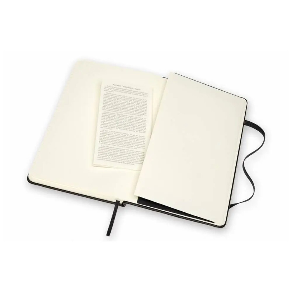 Записник Чорний середній лінійка/нелінований, Moleskine Classic, NB313HBK 4