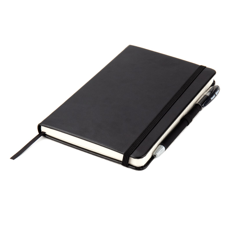 Книга записна Partner Lux 96 арк. 125*195, кліт., чорна, 8202-01-A 3
