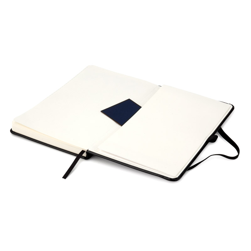 Книга записна Partner Lux 96 арк. 125*195, кліт., чорна, 8202-01-A 5