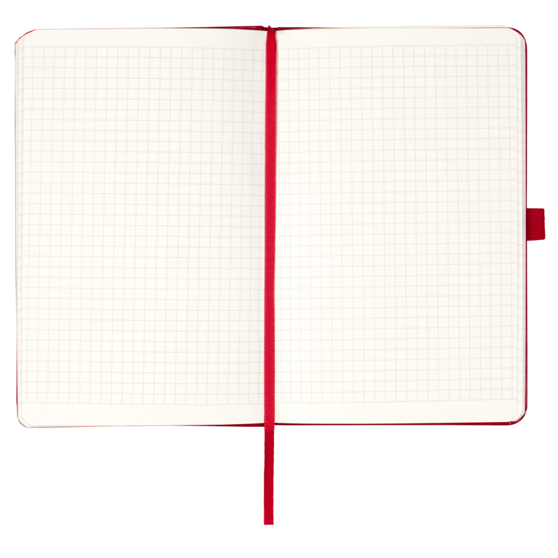 Книга записна Partner 96кл. 125*195 червона, 8201-03-А 3