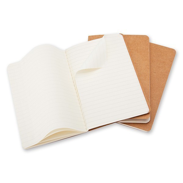 Записник Беж кишеньковий лінійка, Moleskine Cahier, QP411 1