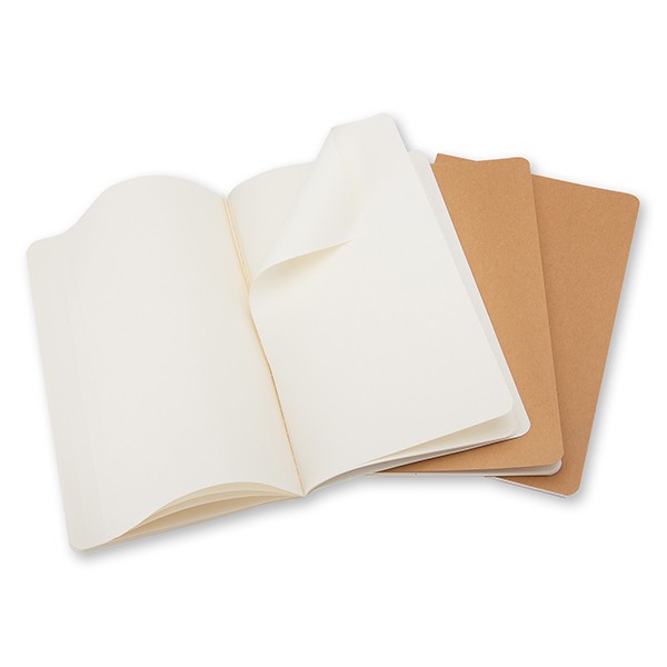 Записник Беж нелінований, Moleskine Cahier, QP413 1