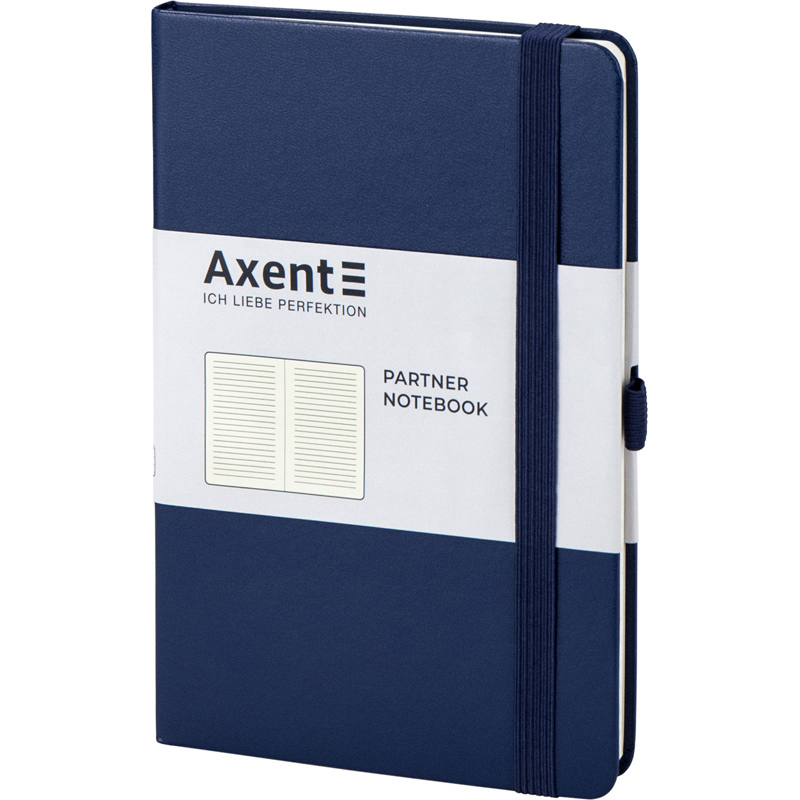 Книга записна Partner 96 арк. 125*195, лін., синя, 8308-02-A 1