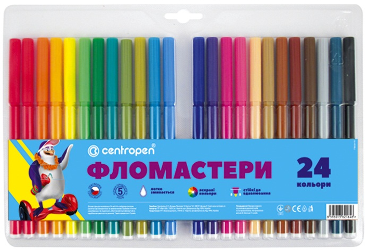 Фломастери 7790/24 Centropen