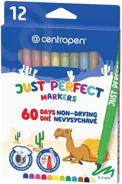 Фломастеры 12 цв. Trio - Perfect 2510 Centropen