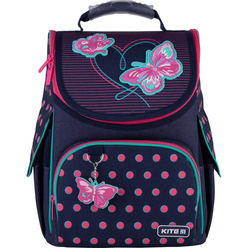 Рюкзак школьный каркасный Kite Education  501 Butterflies, K21-501S-3