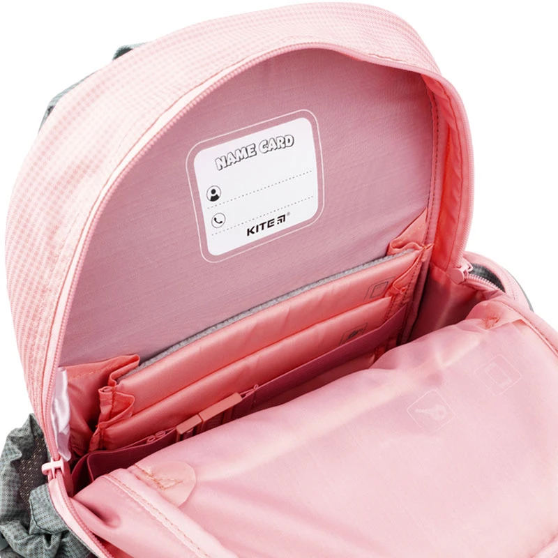 Рюкзак школьный Kite Education 771 Gray & Pink, K22-771S-2 7