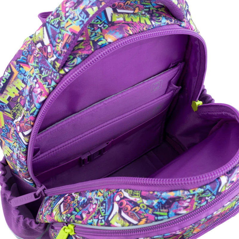 Рюкзак шкільний напівкаркасний Kite Education 700 Chilling Cat, K22-700M 7