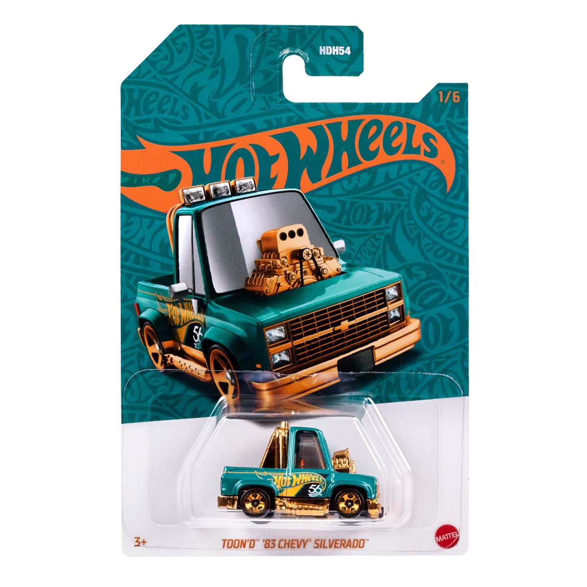 Тематическая машинка "Жемчужные и хромированные" Hot Wheels, в ассортименте, HDH54 3