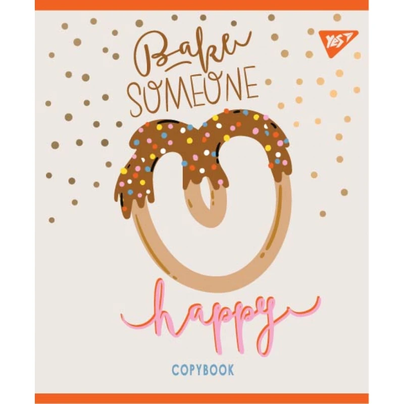Тетрадь 12 лин. YES "Happy", 764224 4