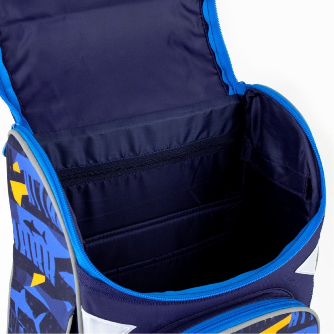 Рюкзак каркасный GoPack Education Shark 5001-15, GO20-5001S-15 4